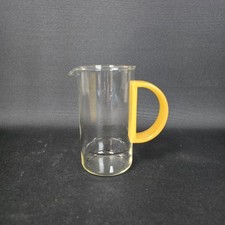 BODUM CHAMBORD MILCHSCHÄUMER Karaffe • MILK FROTHER für 0,25 Liter Milch Gelb ✅️