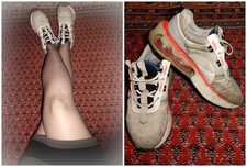 sehr gern getragene Damen Sneaker-Liebhaber/Sammler