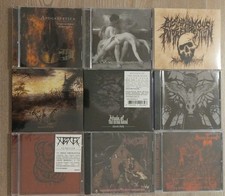 Metal CD Sammlung 9 Stück