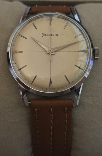 Vintage armbanduhr helvetia - armbanduhr,
