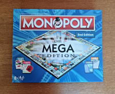 MONOPOLY DIE MEGA EDITION 2ND EDITION VOLLSTÄNDIG NEUWERTIG 