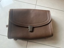 Schulranzen aus Leder, Vintage mit Tafel