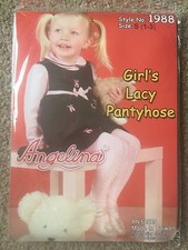 Baby weiße Spitzenstrumpfhose