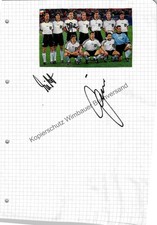 3 Original Autogramme Deutsche Nationalmannschaft /// Autograph signiert  345138