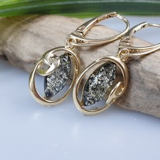 Grun Bernstein Ohrringe