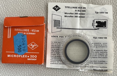 Agfa titellinse cm für - titellinse,
