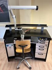 Freuding F40 1 ´er Arbeitstisch mit Freuding A40 Absaugung & F1-Leuchte #1004