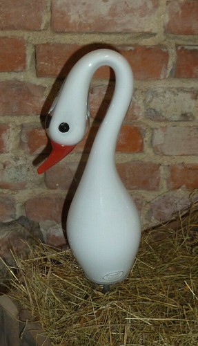 Schwan aus glas - glas,,