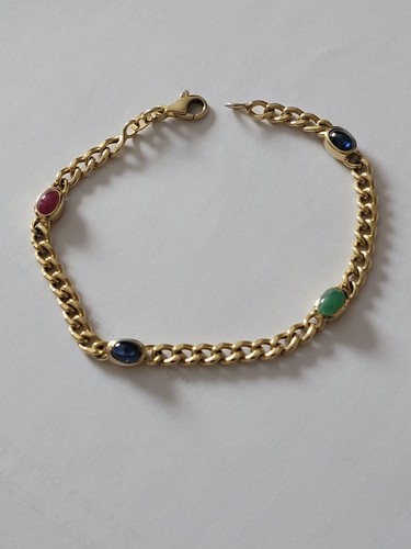333 gold armband 5 4 - 19, cm,
