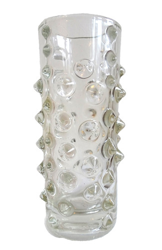 70er vintage kunstglas vase - 70er,