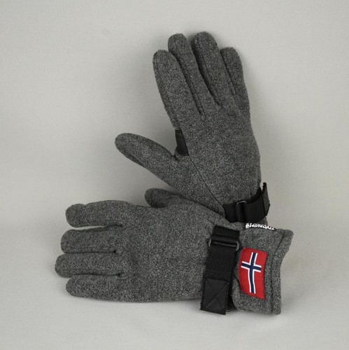 Men napapijri gloves grey - gloves,