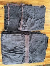 Habitat Bettwäsche Set 200×200 + 2× 80×80 cm – 100% Baumwolle – Dunkelgrau