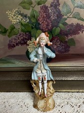 Porzellanfigur Kavalier Rokoko