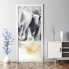 Tür dekoration selbstklebend