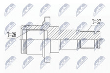 Steckwelle Differential NTY