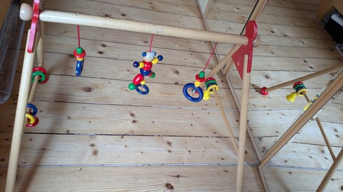 Spielbogen aus holz - f, m