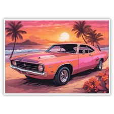 Fahrzeug Auto A4 Kunstdruck