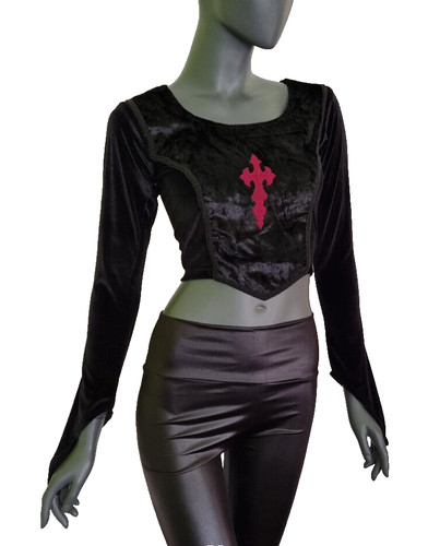 Corsagen top kreuz gothic - kreuz,