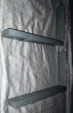 Stabile Mikrowellenhalterung Metall in Silber flexibel einstellbar max. 70 gebr.