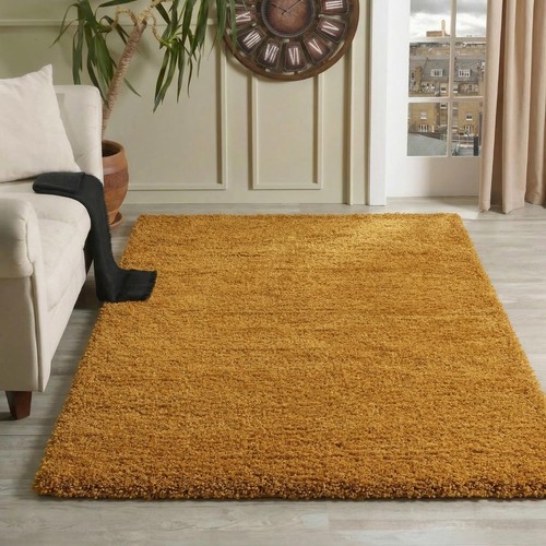 Shaggy teppich senfgelb - teppich,
