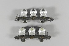 Zwei seltene Märklin Güterwagen Bayer und Degussa 1960er Jahre (H 145722)
