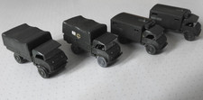 4 x RMM Roskopf Militär Unimog BW 1:100 70er Jahre
