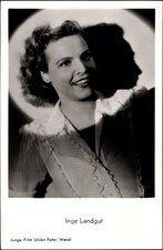 Ak Schauspielerin Inge Landgut - 3835928