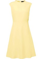 Kleid Gr. 40 Hellgelb Damen Etuikleid Partykleid Abendkleid Carmen-Kleid Neu*