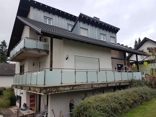 Edelstahlgeländer balkon - edelstahlgeländer,
