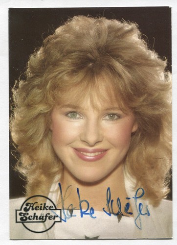 Heike schäfer autogramm - heike, (2)