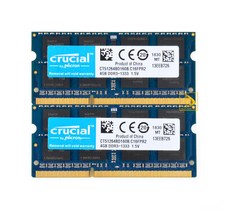 Crucial 4gb 2rx8 pc3 10600s - 2x,