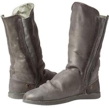 Softinos Damen Stiefel TEYA328SOF grau Gr. 40 *getragen*