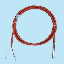 Pt1000 Temperaturfühler 2 Meter Silikon-Leitung bis 250°C | PT 1000 Fühler