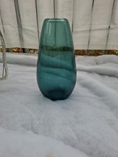 WMF Turmalin Glas Vase Design: Wilhelm Wagenfeld H: 26 cm 50er 60er Jahre 60s