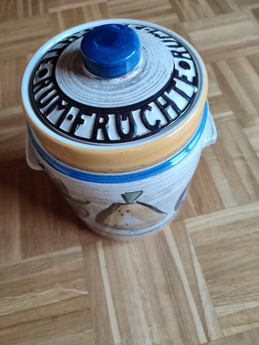 Vintage rumtopf deckel - rumtopf,