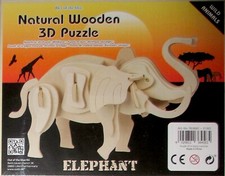 3D Naturholz-Puzzle