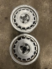 2x original VW Alu-Felge 14" 6J14 ET38 4-Loch Montreal 191601025B