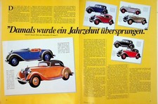 Motor Klassik 01/1988 Mercedes 170 in einer seltenen Vorstellung auf 4 Seiten