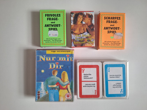Frage und antwortspiele - 5x,