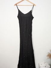 Jigsaw UK 10 schwarz Diamanten