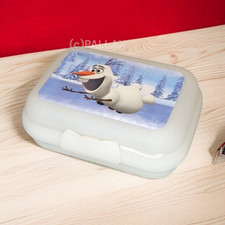 TUPPERWARE A26 TWIN EISKÖNIGIN FROZEN WEISS  BROTDOSE KLICKVERSCHLUSS