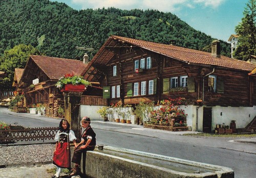 Postkarte berner oberland - postkarte,