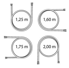 Hansa Silverjet Brauseschlauch Duschschlauch 54120400 54120500 54120300 54120200