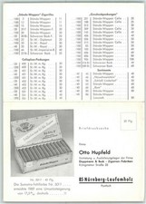 13804710 - 8500 Laufamholz Otto Hupfeld Tabakwerbung