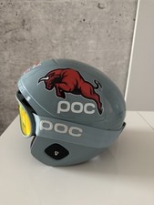 RedBull Skihelm POC Skull FIS + POC Skibrille Retina mit 2 Gläsern