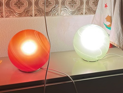 Tischlampe aus 90er - , im