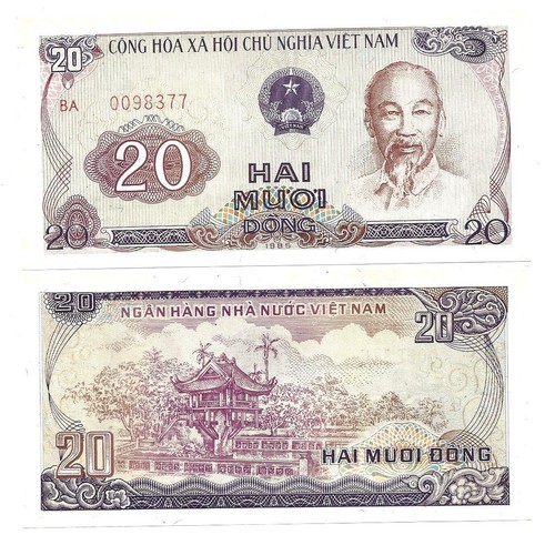 Vietnam dong 1985 unc 94 - vietnam, 20