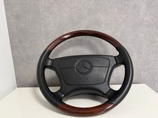 Mercedes Benz R129 SL W126 W202 W140 W124 SEC CL  Lenkrad Holzlenkrad Wurzelholz