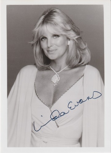 Linda evans original autogramm - linda,
