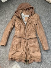 MAZE Ledermantel Parka 34 XS